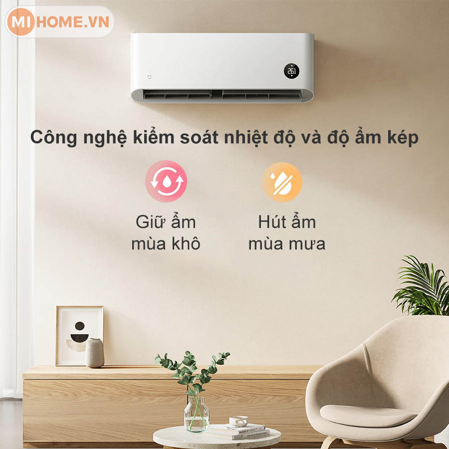 Dieu hoa 2 chieu Xiaomi Inverter KFR 50GWN2A1 18000BTU 2HP 8