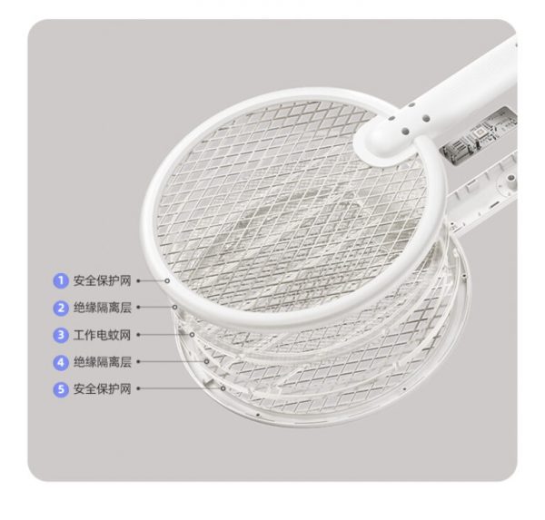 Vợt bắt muỗi cầm tay 2 trong 1 Xiaomi Qualitell C2