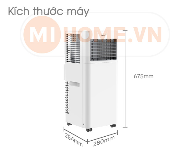 Điều hoà di động Xiaomi New Widetech Pro WAP31A15EW 27 dieu hoa di dong new widetech pro 14