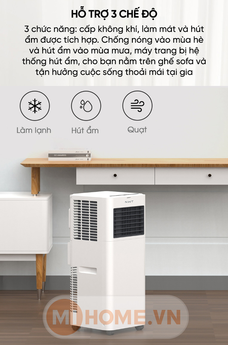 Điều hoà di động Xiaomi New Widetech Pro WAP31A15EW 17 dieu hoa di dong new widetech pro 5