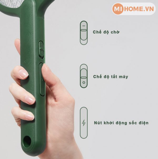 Vợt bắt muỗi Qualitell C1 ZSC210902 6 Vợt bắt muỗi Qualitell C1 ZSC210902