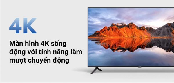Tivi Xiaomi A 55 inch 4K (2025) – Bản Quốc Tế (Google TV)