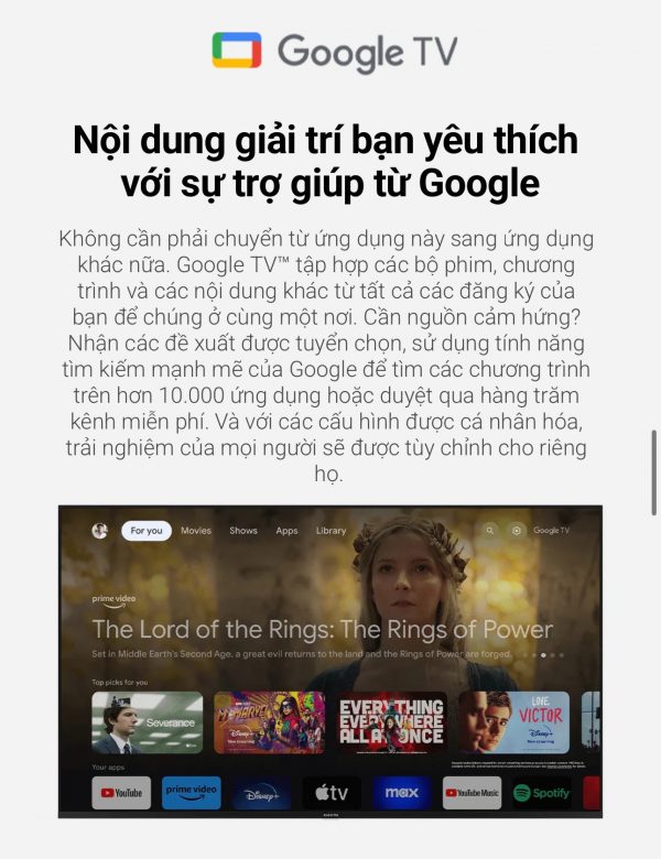 Tivi Xiaomi A 55 inch 4K (2025) – Bản Quốc Tế (Google TV)