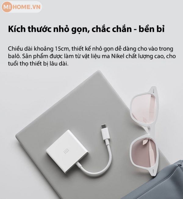 Cáp chuyển USB Type C sang HDMI siêu nét