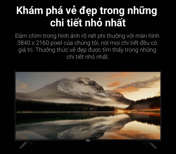 Tivi Xiaomi A 55 inch 4K (2025) – Bản Quốc Tế (Google TV)