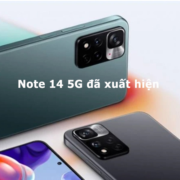 Redmi Note 14 5G đã xuất hiện