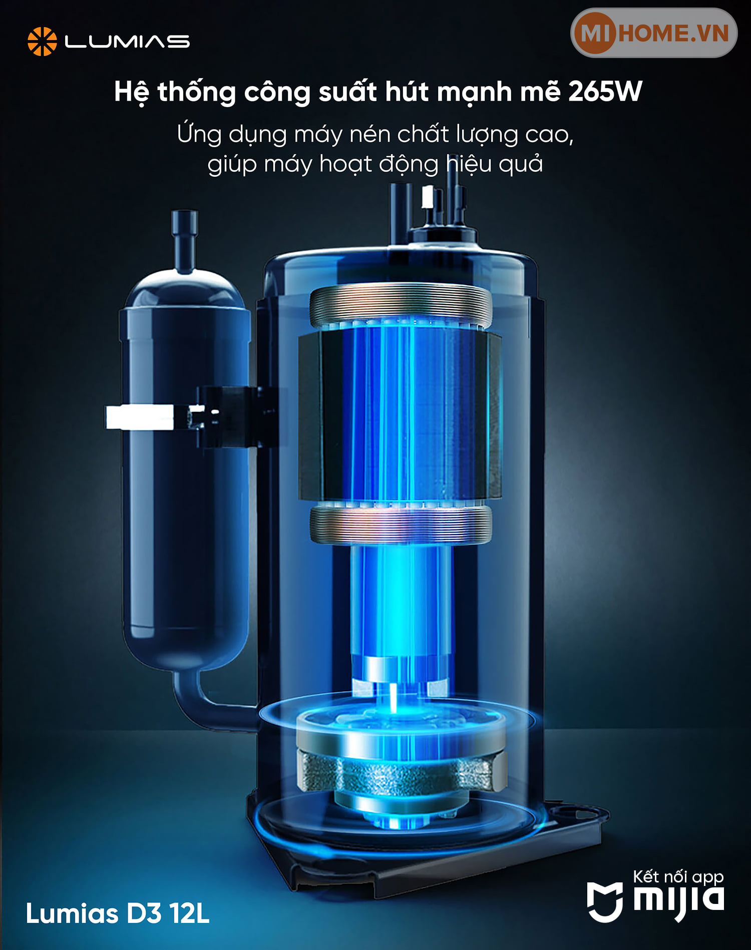 Máy hút ẩm Lumias D3 17 may hut am lumias 12l d3 2