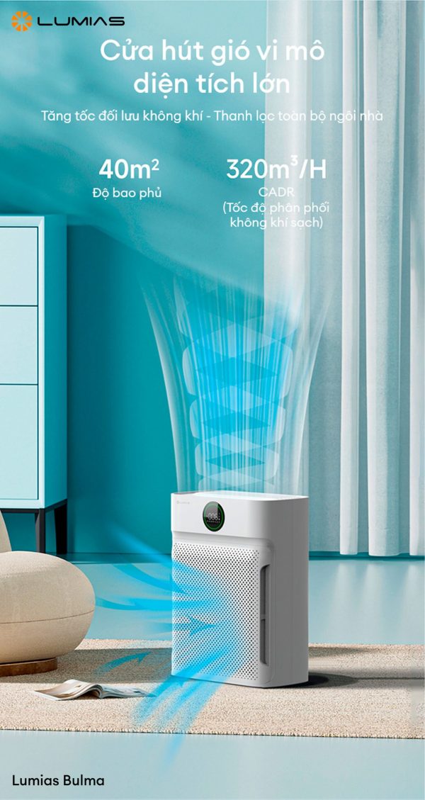 Máy lọc không khí Lumias Bulma