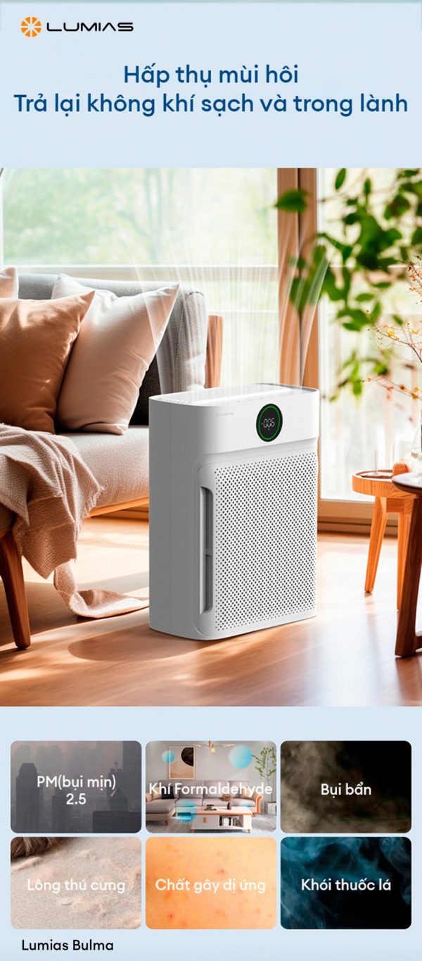 Máy lọc không khí Lumias Bulma
