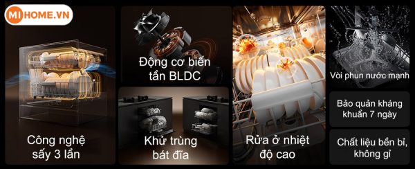 Máy rửa bát Xiaomi 13 bộ Mijia S2