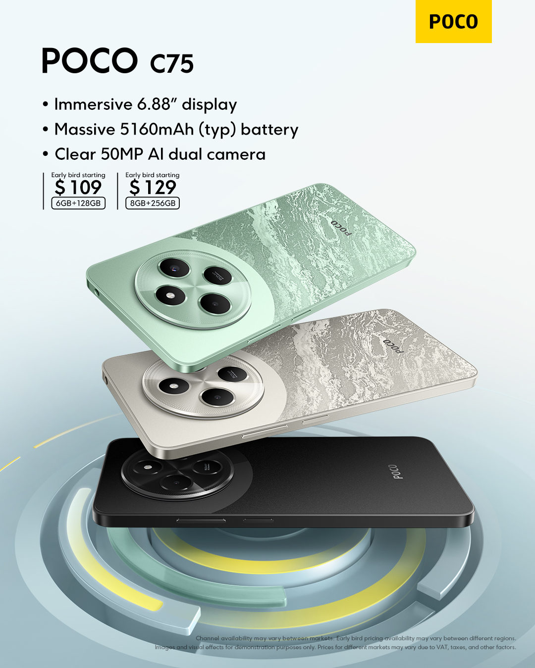 POCO C75 đã được xác nhận về ngày ra mắt, thiết kế và giá bán chính thức 1 POCO C75