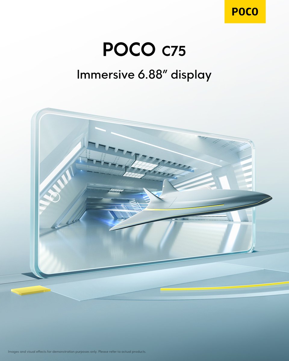 POCO C75 đã được xác nhận về ngày ra mắt, thiết kế và giá bán chính thức 2 Màn hình POCO C75