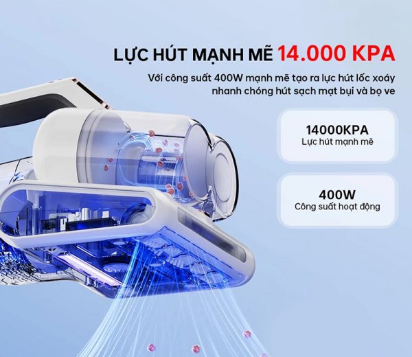 Máy hút bụi đệm giường AQUA AQS-CMP105R(W)-VN