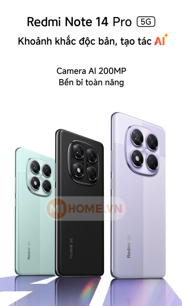 Redmi Note 14 Pro 5G – Bản Quốc tế Chính Hãng