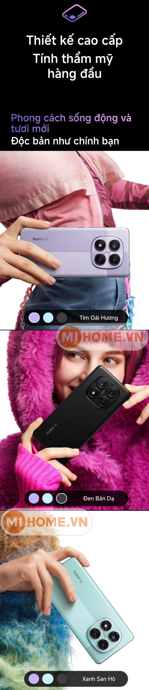 Redmi Note 14 Pro 5G – Bản Quốc tế Chính Hãng