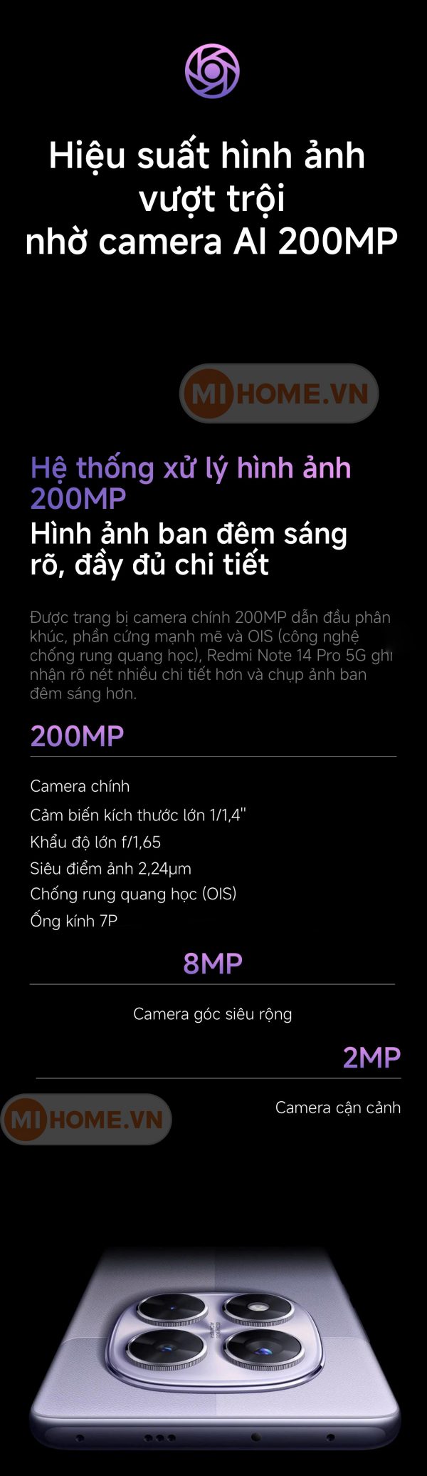 Redmi Note 14 Pro 5G – Bản Quốc tế Chính Hãng