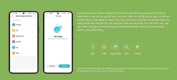 Bếp từ Xiaomi 99 mức nhiệt Milife/Liteite LFT-011 (Bản Wifi)