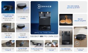 ra mat robot hut bui lau nha ecovacs deebot x8 pro omni 2025 cung loat tinh nang moi 9