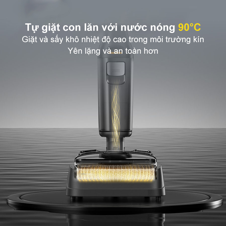 may hut bui lau san roborock f25 01