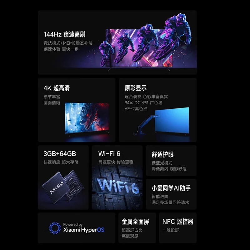 Xiaomi Redmi Smart TV A Pro 2025: Cuộc Cách Mạng TV 4K Giá Rẻ 3 redmi smart tv a pro 2025 energy saving edition 1 1739378957764610656547 1739411564201 17394115643621389647995