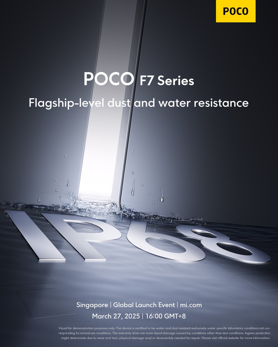POCO F7 Pro & F7 Ultra Chính Thức Lộ Diện: Sát Thủ Hiệu Năng Đổ Bộ Toàn Cầu Ngày 27/3 2 Gl iJ5UbYAAIAsG