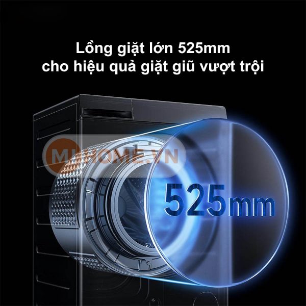 Máy giặt sấy Xiaomi Mijia MJ108 – Giặt 10kg sấy 7kg, Model 2025 5 Máy giặt sấy Xiaomi Mijia MJ108 – Giặt 10kg sấy 7kg, Model 2025