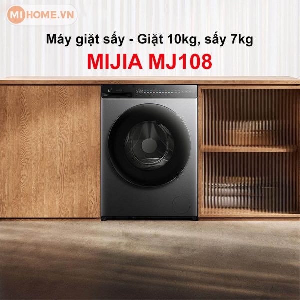 Máy giặt sấy Xiaomi Mijia MJ108 – Giặt 10kg sấy 7kg, Model 2025 3 Máy giặt sấy Xiaomi Mijia MJ108 – Giặt 10kg sấy 7kg, Model 2025
