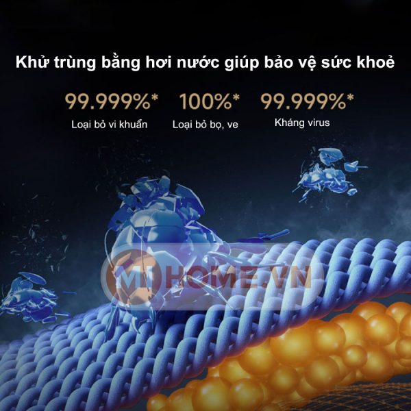 Máy giặt sấy Xiaomi Mijia MJ108 – Giặt 10kg sấy 7kg, Model 2025 6 Máy giặt sấy Xiaomi Mijia MJ108 – Giặt 10kg sấy 7kg, Model 2025
