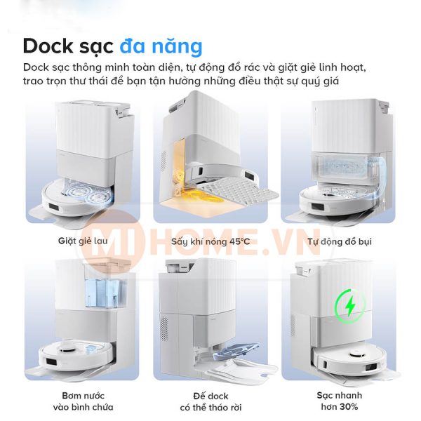 Robot hút bụi lau nhà Roborock Qrevo 5E