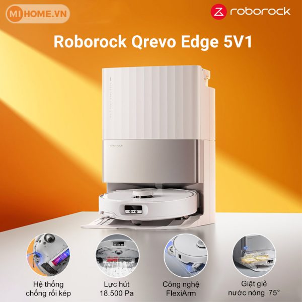Robot hút bụi lau nhà Roborock Qrevo Edge 5V1