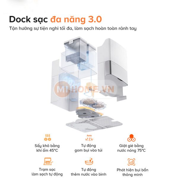 Robot hút bụi lau nhà Roborock Qrevo Edge 5V1