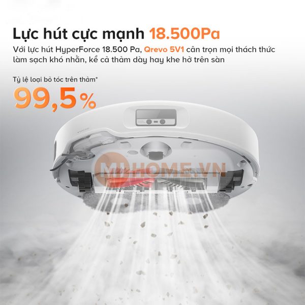 Robot hút bụi lau nhà Roborock Qrevo Edge 5V1