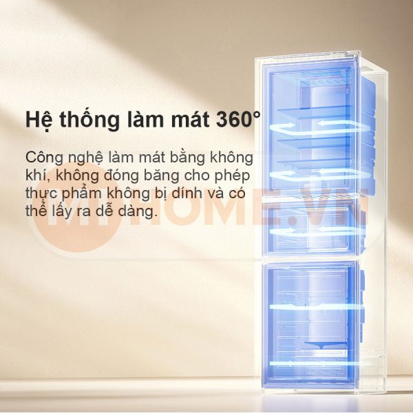 Tủ lạnh Xiaomi Mijia 256L 3 cánh