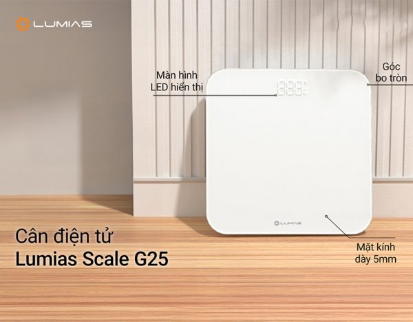 Cân điện tử Lumias Scale G25 3 Cân điện tử Lumias Scale G25