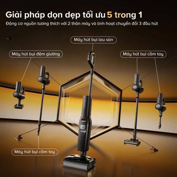 Máy hút bụi lau nhà cầm tay Roborock F25 ACE Combo