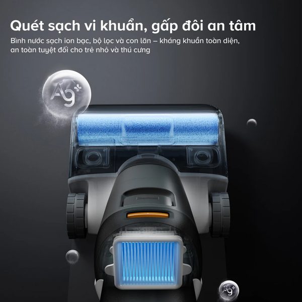 Máy hút bụi lau nhà cầm tay Roborock F25 ACE Combo