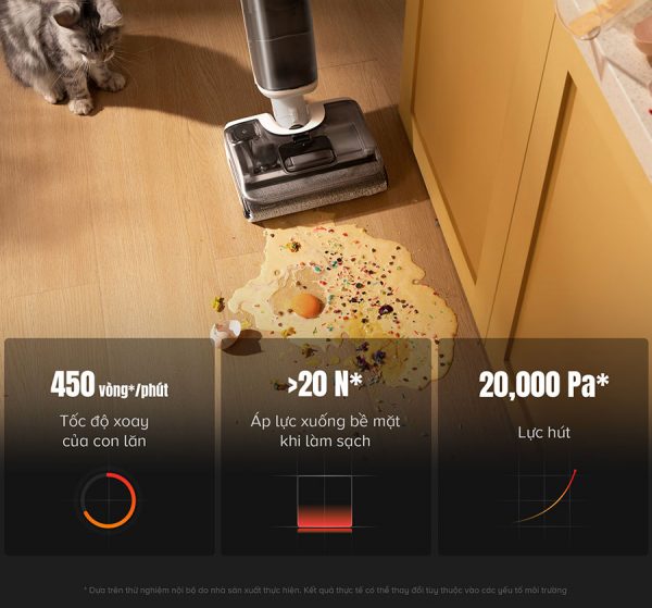 Máy hút bụi lau nhà cầm tay Roborock F25 RT