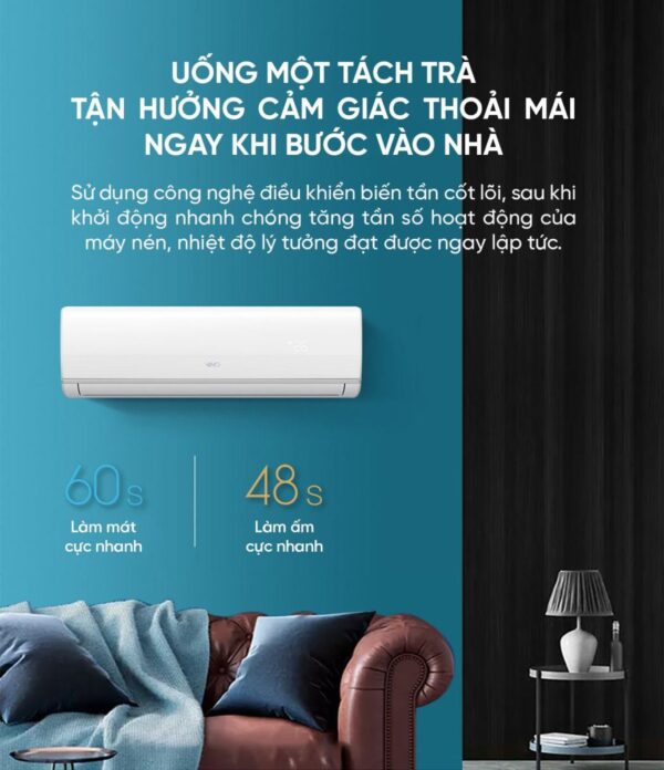 Điều hòa (máy lạnh) 2 chiều VINO KFR-72GW/V31AA2-N2 -3HP / 27.000 BTU 4 Điều hòa (máy lạnh) 2 chiều VINO KFR-72GW/V31AA2-N2 -3HP / 27.000 BTU