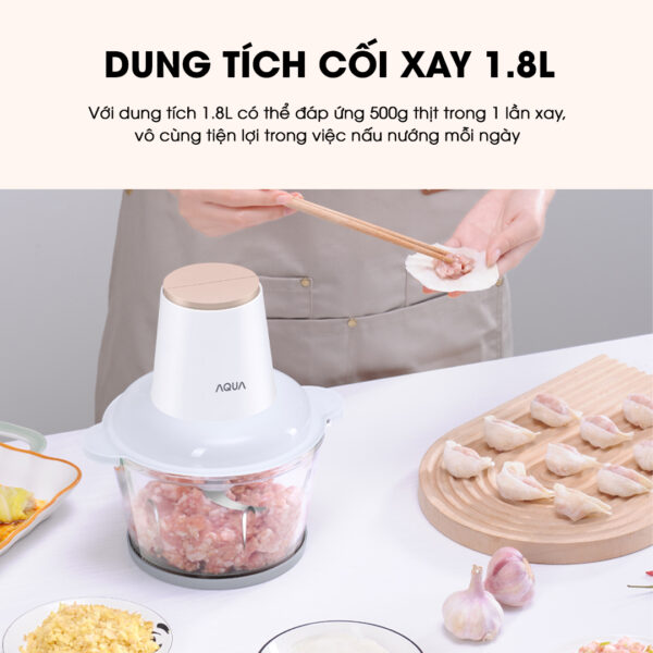 Máy xay thịt qua QS-GGS201R(W)-VN