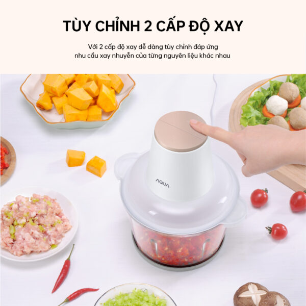 Máy xay thịt qua QS-GGS201R(W)-VN