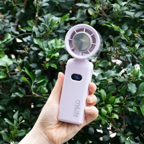 Quạt cầm tay có sò lạnh miLife F3P