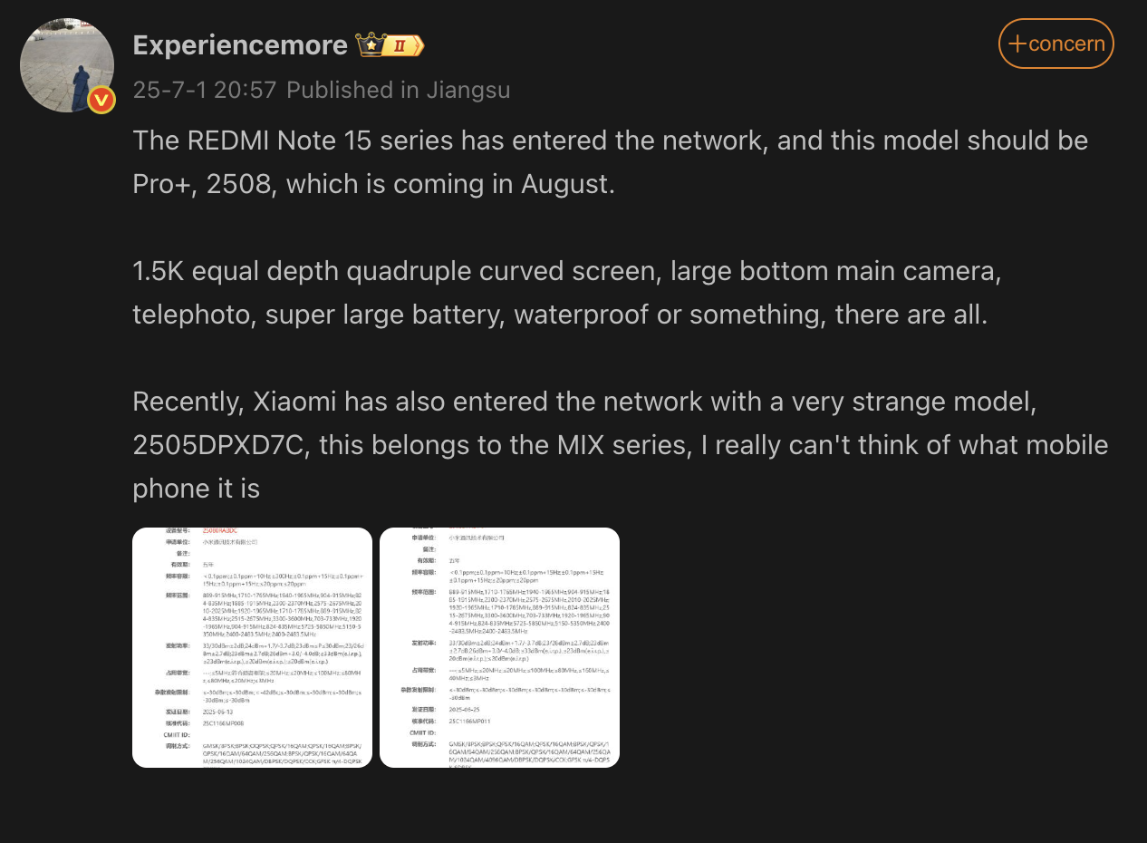 Redmi Note 15 Pro Plus: Kẻ Thách Thức Mới Trong Phân Khúc Tầm Trung – Màn Hình Cong, Camera Tele, Pin Khủng 2 Anh man hinh 2025 07 04 luc 08.22.02