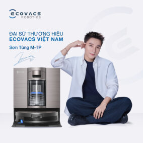 ECOVACS CÔNG BỐ ĐẠI SỨ THƯƠNG HIỆU SƠN TÙNG M-TP