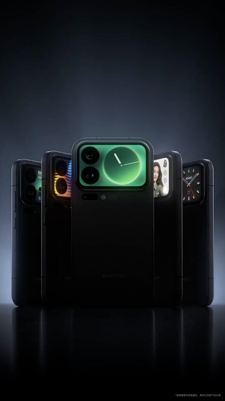 Xiaomi 17 Pro Max: Siêu phẩm mới với màn hình phụ khổng lồ ở mặt sau