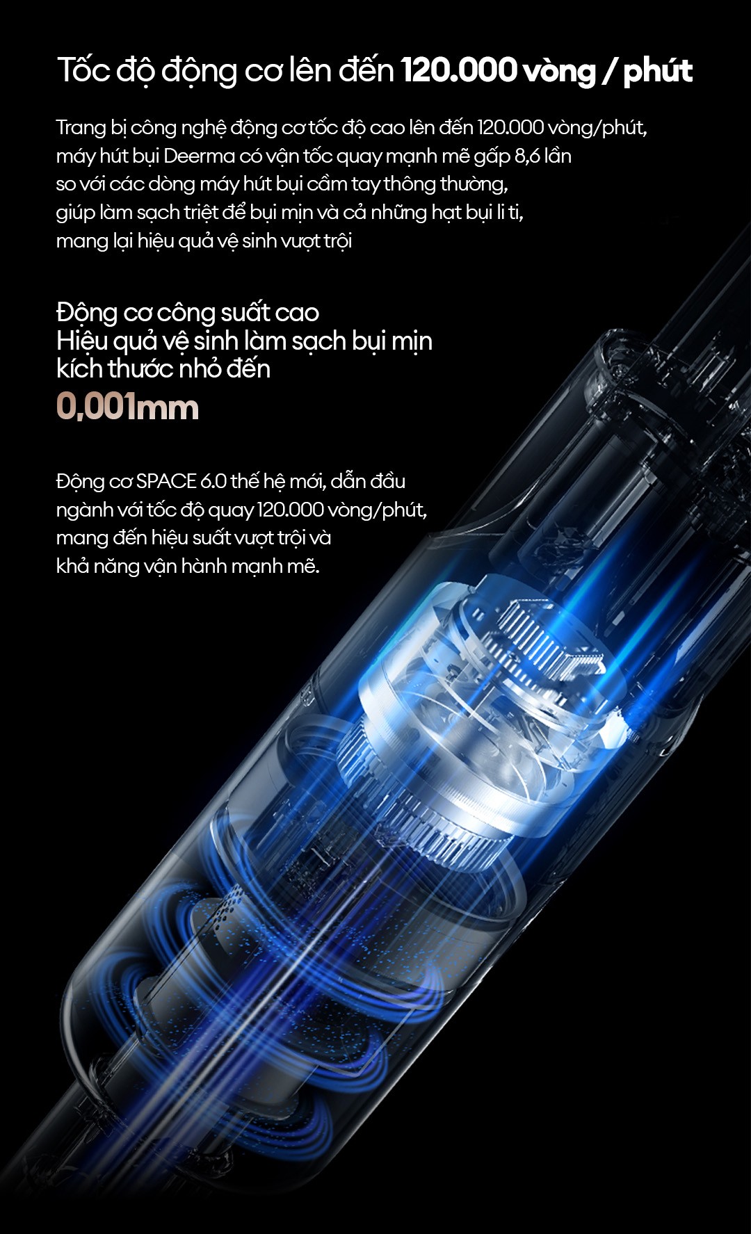 Máy hút bụi cầm tay không dây Deerma T10W 19 4 1