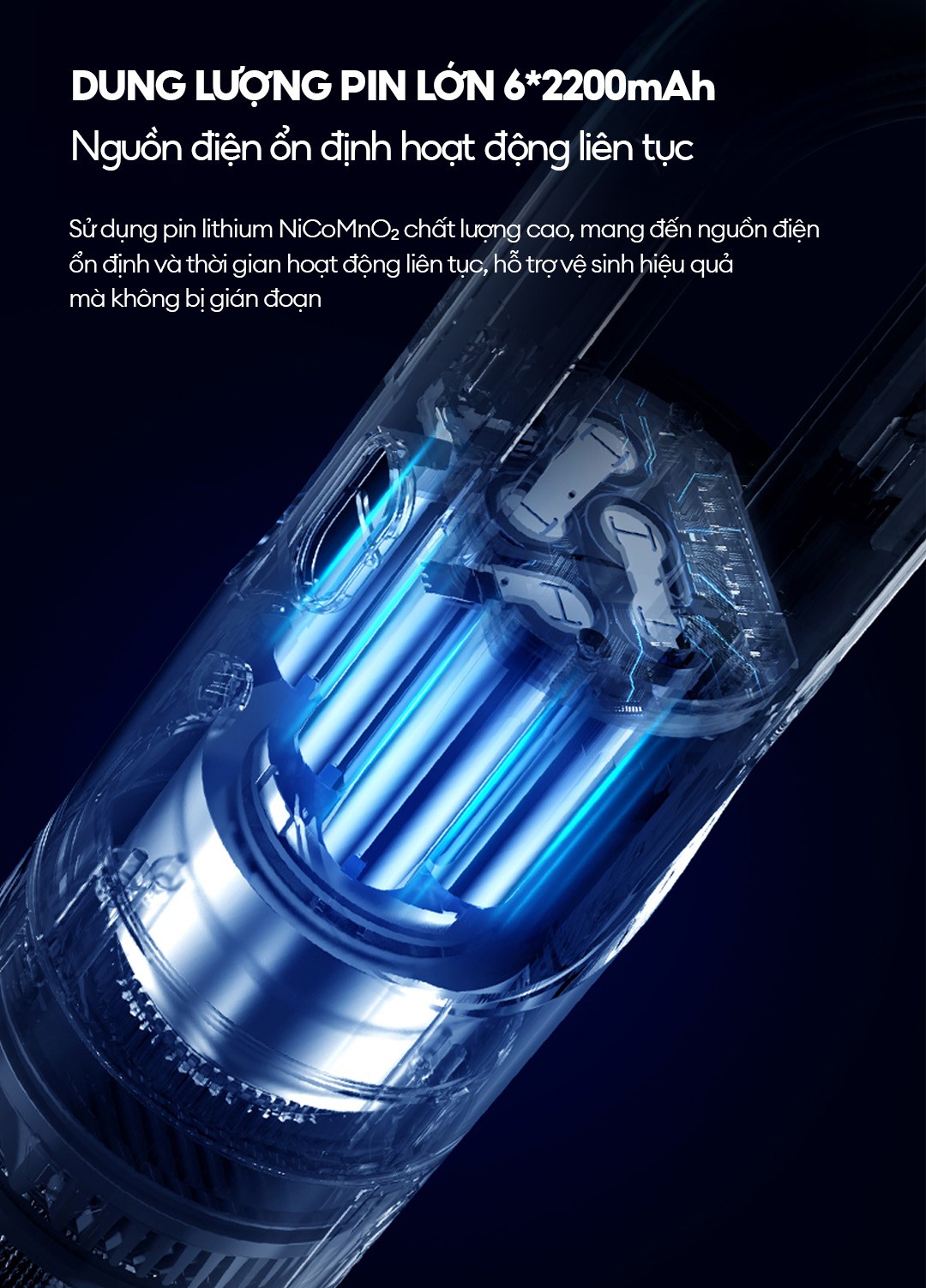 Máy hút bụi cầm tay không dây Deerma T10W 21 6