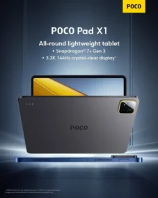 POCO Pad X1 lộ diện trước ngày ra mắt: Màn hình 3.2K, Snapdragon 7+ Gen 3 và giá tầm trung gây “đảo chiều” phân khúc