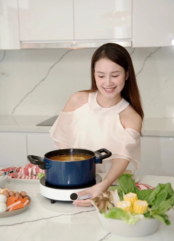 Bếp từ đơn miLife N2 tròn 9 mức nhiệt