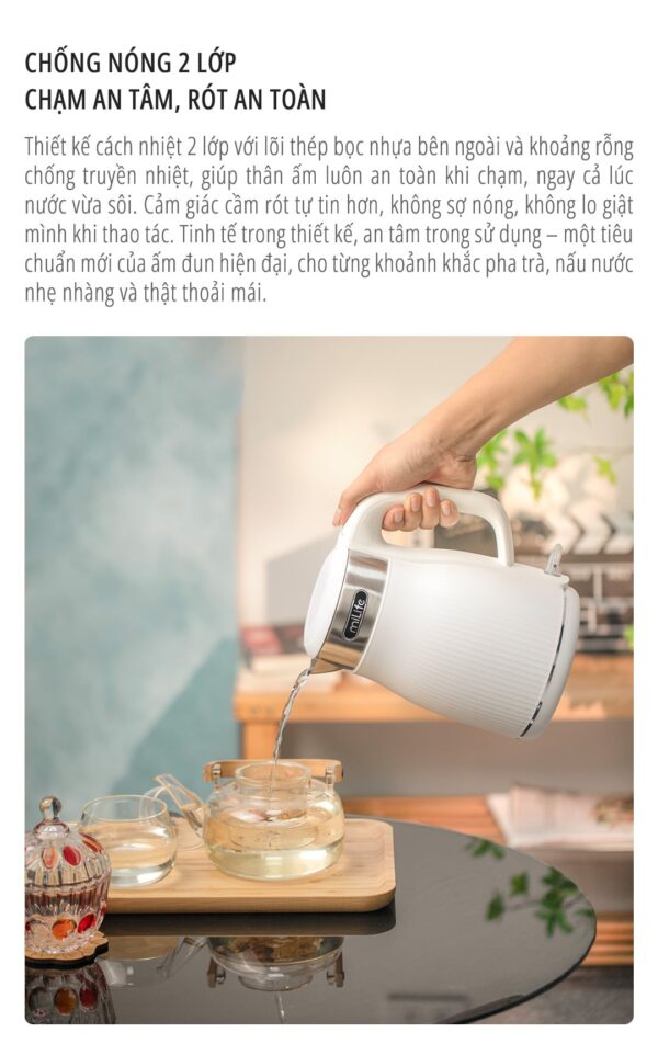 Ấm siêu tốc miLife N5