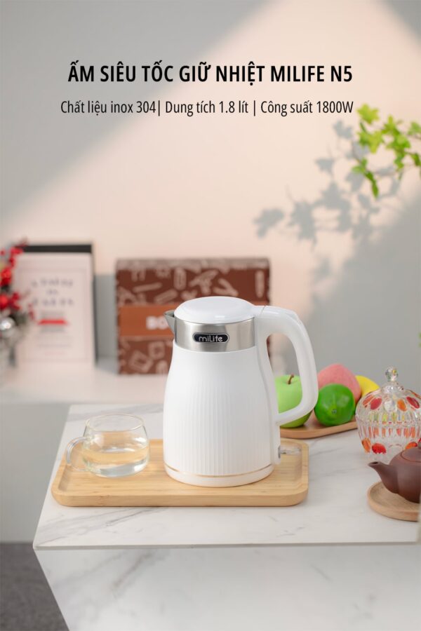 Ấm siêu tốc miLife N5